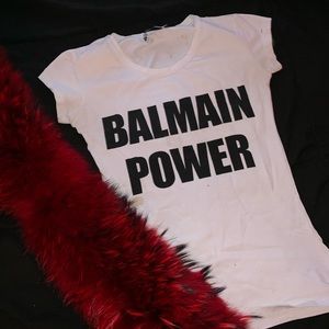 Balmain tee!